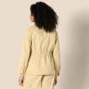 imageAmazon Essentials Womens Relaxed Fit Dropped Shoulder Midweight Cotton Twill JacketTan
