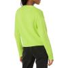 imageAmazon Essentials Womens Relaxed Fit VNeck Cropped CardiganLime Green