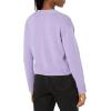 imageAmazon Essentials Womens Relaxed Fit VNeck Cropped CardiganPurple