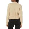 imageAmazon Essentials Womens Relaxed Fit VNeck Cropped CardiganTan