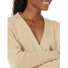 imageAmazon Essentials Womens Relaxed Fit VNeck Cropped CardiganTan