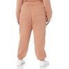 imageAmazon Essentials Womens Relaxed High Waist Joggers Available in Plus SizeLight Brown