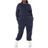 imageAmazon Essentials Womens Relaxed High Waist Joggers Available in Plus SizeNavy