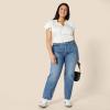 imageAmazon Essentials Womens RelaxedFit Cotton Sateen Flutter Sleeve BlouseWhite