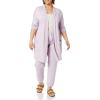 imageAmazon Essentials Womens RelaxedFit UltraLightweight OpenFront CardiganLavender