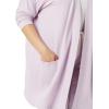 imageAmazon Essentials Womens RelaxedFit UltraLightweight OpenFront CardiganLavender