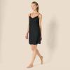 imageAmazon Essentials Womens Satin Sleepwear Cami Slip Mini NightgownBlack