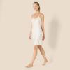 imageAmazon Essentials Womens Satin Sleepwear Cami Slip Mini NightgownIvory