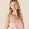 imageAmazon Essentials Womens Satin Tank Top and Short Sleepwear SetDusty Rose