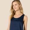imageAmazon Essentials Womens Satin Tank Top and Short Sleepwear SetNavy