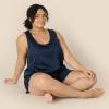imageAmazon Essentials Womens Satin Tank Top and Short Sleepwear SetNavy