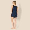 imageAmazon Essentials Womens Satin Tank Top and Short Sleepwear SetNavy