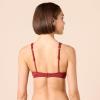 imageAmazon Essentials Womens Scoop Neck Swim Crop TopBrick Red