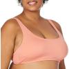 imageAmazon Essentials Womens Scoop Neck Swim Crop TopCoral Pink