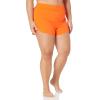 imageAmazon Essentials Womens Scoop Neck Swim Crop TopOrange
