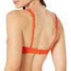 imageAmazon Essentials Womens Scoop Neck Swim Crop TopOrange