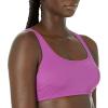 imageAmazon Essentials Womens Scoop Neck Swim Crop TopViolet