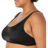 imageAmazon Essentials Womens Scoop Neck Swim Crop TopWashed Black