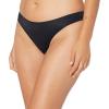imageAmazon Essentials Womens Seamless Breathable Underwear for Women Thong Bonded Stretch Pack of 4Black