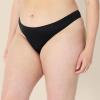 imageAmazon Essentials Womens Seamless Breathable Underwear for Women Thong Bonded Stretch Pack of 4BlackCamelLight PinkWhite