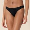 imageAmazon Essentials Womens Seamless Breathable Underwear for Women Thong Bonded Stretch Pack of 4BlackCamelLight PinkWhite