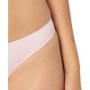 imageAmazon Essentials Womens Seamless Breathable Underwear for Women Thong Bonded Stretch Pack of 4Cool Colors