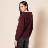 imageAmazon Essentials Womens SherpaLined Fleece FullZip Hooded Jacket Available in Plus SizeBurgundy