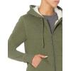 imageAmazon Essentials Womens SherpaLined Fleece FullZip Hooded Jacket Available in Plus SizeOlive Heather