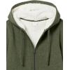 imageAmazon Essentials Womens SherpaLined Fleece FullZip Hooded Jacket Available in Plus SizeOlive Heather