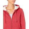 imageAmazon Essentials Womens SherpaLined Fleece FullZip Hooded Jacket Available in Plus SizeRed Heather