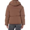 imageAmazon Essentials Womens Short Waisted Puffer Jacket Available in Plus SizeDeep Brown