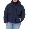 imageAmazon Essentials Womens Short Waisted Puffer Jacket Available in Plus SizeNavy