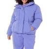 imageAmazon Essentials Womens Short Waisted Puffer Jacket Available in Plus SizePurple Blue