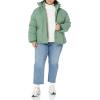imageAmazon Essentials Womens Short Waisted Puffer Jacket Available in Plus SizeSage Green