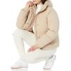 imageAmazon Essentials Womens Short Waisted Puffer Jacket Available in Plus SizeTan