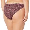 imageAmazon Essentials Womens Side Tab Bikini Swimsuit BottomBrick Red Leopard