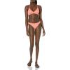 imageAmazon Essentials Womens Side Tab Bikini Swimsuit BottomCoral Pink