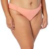 imageAmazon Essentials Womens Side Tab Bikini Swimsuit BottomCoral Pink