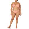 imageAmazon Essentials Womens Side Tab Bikini Swimsuit BottomCoral Pink