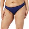 imageAmazon Essentials Womens Side Tab Bikini Swimsuit BottomDark Navy