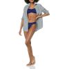imageAmazon Essentials Womens Side Tab Bikini Swimsuit BottomDark Navy