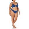 imageAmazon Essentials Womens Side Tab Bikini Swimsuit BottomDeep Blue