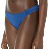 imageAmazon Essentials Womens Side Tab Bikini Swimsuit BottomDeep Blue