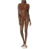 imageAmazon Essentials Womens Side Tab Bikini Swimsuit BottomDeep Brown