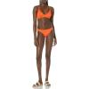 imageAmazon Essentials Womens Side Tab Bikini Swimsuit BottomOrange
