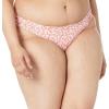 imageAmazon Essentials Womens Side Tab Bikini Swimsuit BottomPale Peach Micro Floral