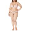 imageAmazon Essentials Womens Side Tab Bikini Swimsuit BottomPale Peach Micro Floral