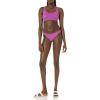 imageAmazon Essentials Womens Side Tab Bikini Swimsuit BottomViolet