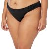 imageAmazon Essentials Womens Side Tab Bikini Swimsuit BottomWashed Black