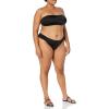 imageAmazon Essentials Womens Side Tab Bikini Swimsuit BottomWashed Black